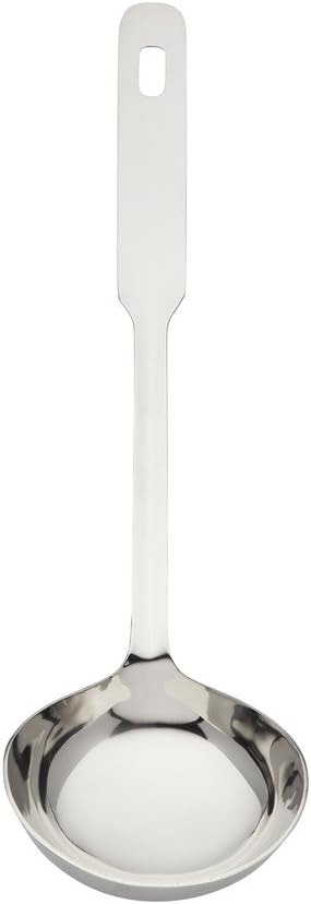 Amco 5 Piece Stainless Steel Cooking Utensil Set - Durable Kitchen Gadgets - Metal Kitchen Accessories - Easy to Clean Kitchen Tools