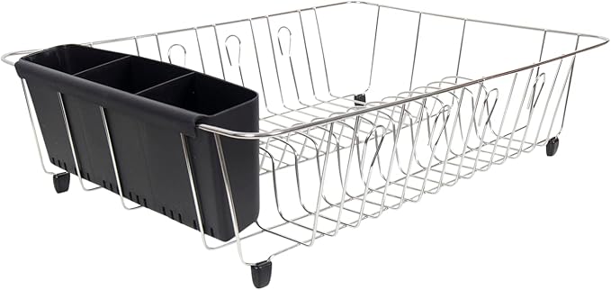 Rose Dish Rack - Stainless Steel - Never Rust