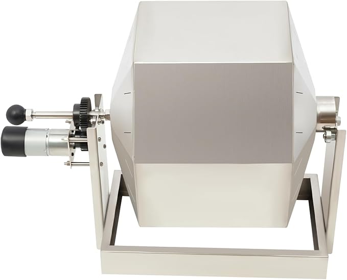 14.5L Coffee Bean Roaster, Stainless Steel Commercial Coffee Bean Baking Machine with Speed Control, Automatic Rotary Gas Burner Drum Roaster Machine