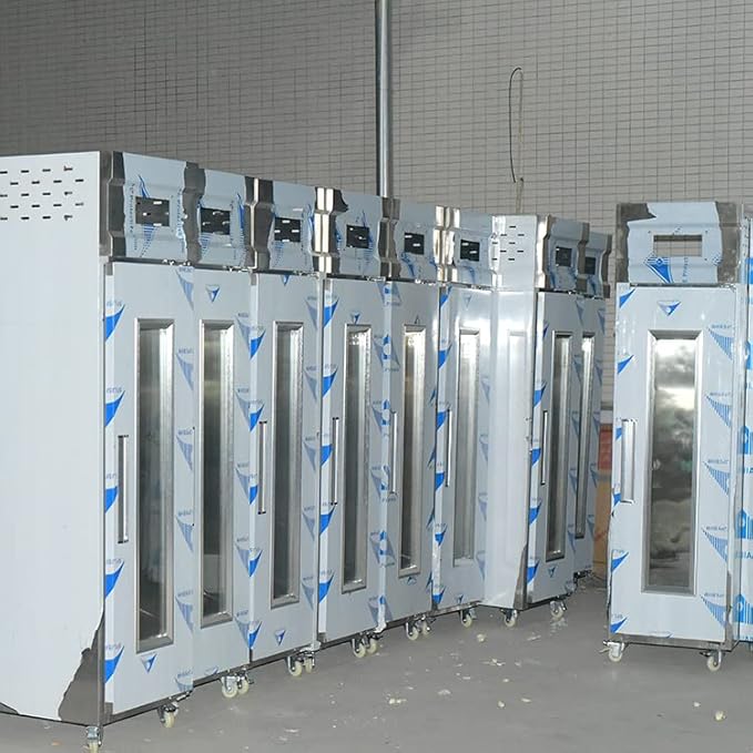 Kolice Commercial Auto Dough Baking Proofer Machine,Baking Equipment,Food Preserver Integrated Cooling,Thawing,Keep Fresh and Fermentation Function-18 Tray,650L,Temperature Range: 0C to 45C