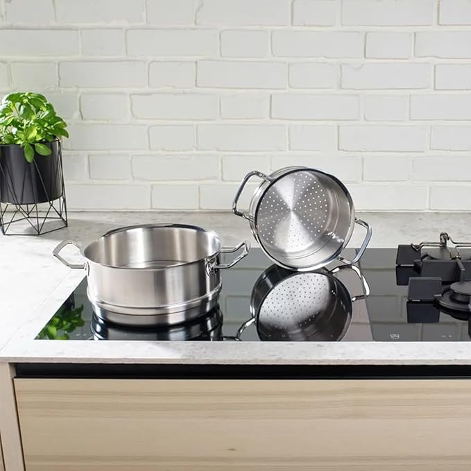 Fissler Original-Profi Collection Stainless Steel 9.5 Inch Stackable Steamer Insert