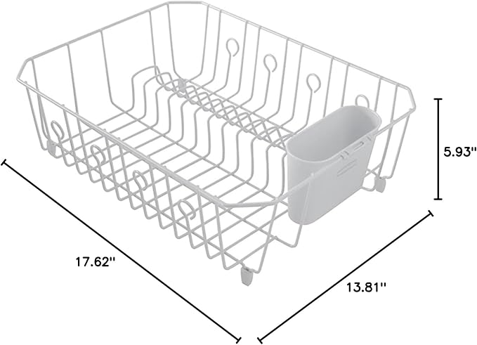 Rubbermaid Food Products Rubbermaid, Large, White For Dish Drainer