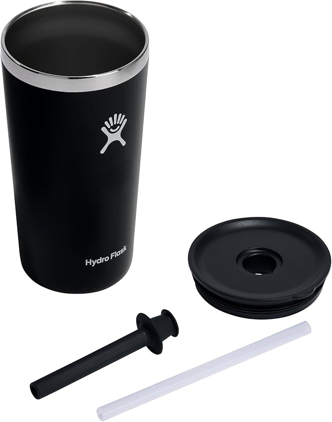 20 OZ All Around Tumbler Straw LID Black