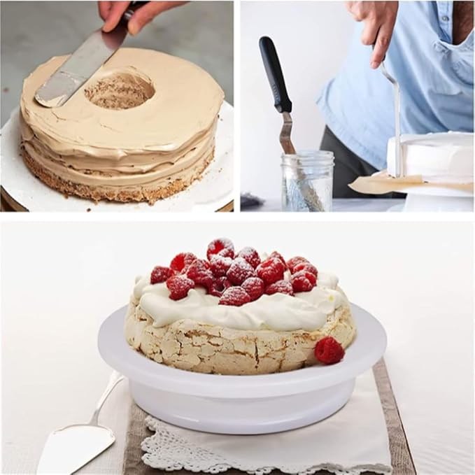 178 Piece Cake Turntable Baking Tool Set Combined Sugar Flipping Brush 6-piece Set