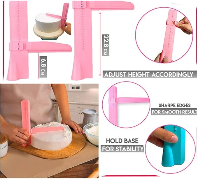 200-piece Cake Baking Tool Set Cake Rotary Table Spatula And Flower Mouth Set
