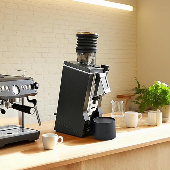 Incline Stand with Dosing Cup Stand Compatible with Eureka Mignon Espresso Coffee Grinder Durable Tilted Angled Base Accessories Parts Low Retention Single Dose Kit