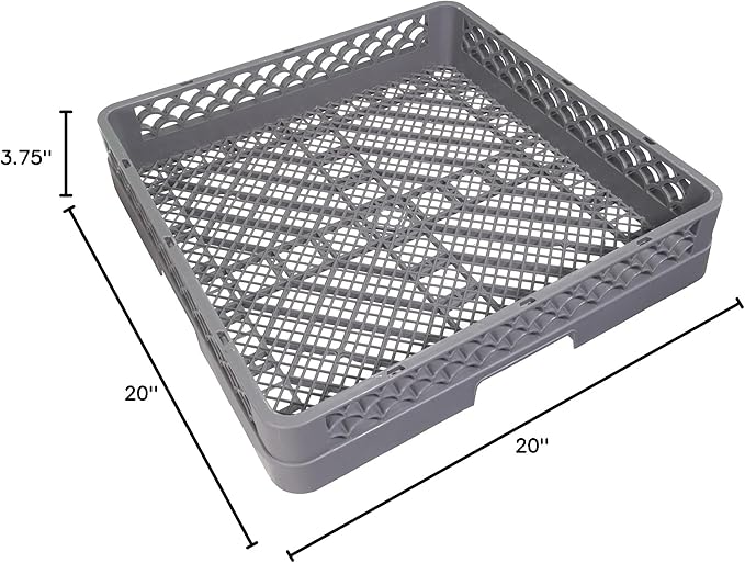 Crestware B00857WCTC Dish Rack, Stanard, Silver
