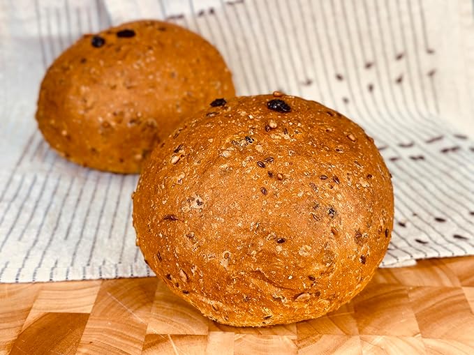 Molibake Alaskan Forest Bread Mix 15 oz Cranberry Multigrain Baking Mix with Flax & Sunflower Seeds