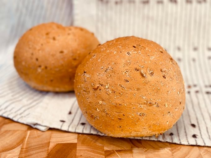 Molibake Onion Bread Mix – Pack of 4 – Premium All-Natural Baking Mix for Bread Machine and Oven – 14 oz – Gourmet Blend with Dried Onion Flakes, Sunflower Seeds, Rye Malt Flour – Easy-to-Use Bread Maker Mix for Homemade Baking