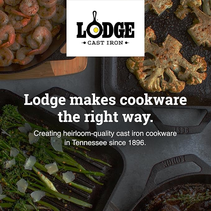 Lodge USA Enamel Dutch Oven 4.5 qt., White
