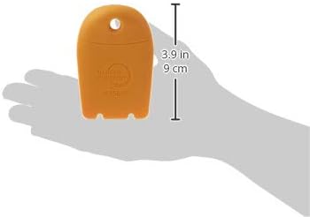 Mercer Culinary Silicone Horseshoe Arch Plating Wedge, 4mm Orange