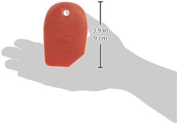 Mercer Culinary Silicone 45 Degree Angle Plating Wedge, Red, Large