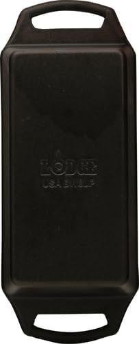 Lodge Cast Iron Loaf Pan 8.5x4.5 Inch,Black,(Pack of 3)