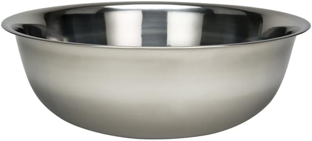 Winco 16 Quart Stainless Steel Mixing Bowl for Commercial Use