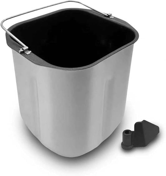 Bread Maker Pan Replacement with Kneading Paddle, Compatible with Cuisinart CBK-110NAS & CBK-110P1 2LB Vertical Bread Makers, Fits Elite Gourmet EBM8103M, Hamilton Beach 29987 & KitchenAid