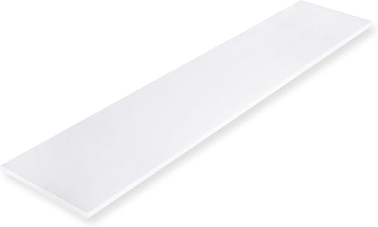 Commercial Cutting Board, Plastic Poly Kitchen Board Dishwasher Safe, Heavy Duty Food Prep Surface for Restaurant Use (72"L x 8.88"W x 0.57"Th)