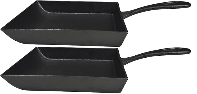 HAWOK Japanese Omelette Pan Cast Iron Rectangle Egg Pan tomagoyaki pan rolled eggs pre-seasoned