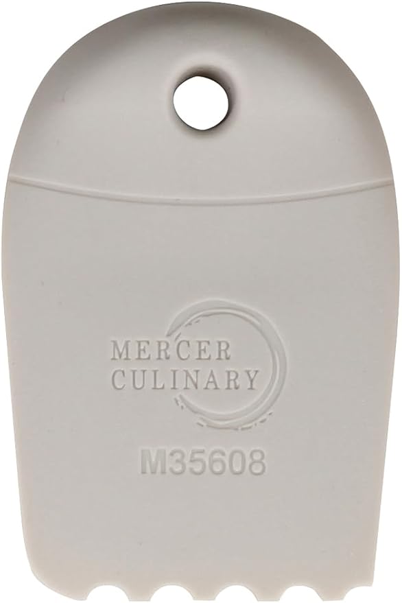 Mercer Culinary Silicone Round Arch Plating Wedge, 5mm, Gray