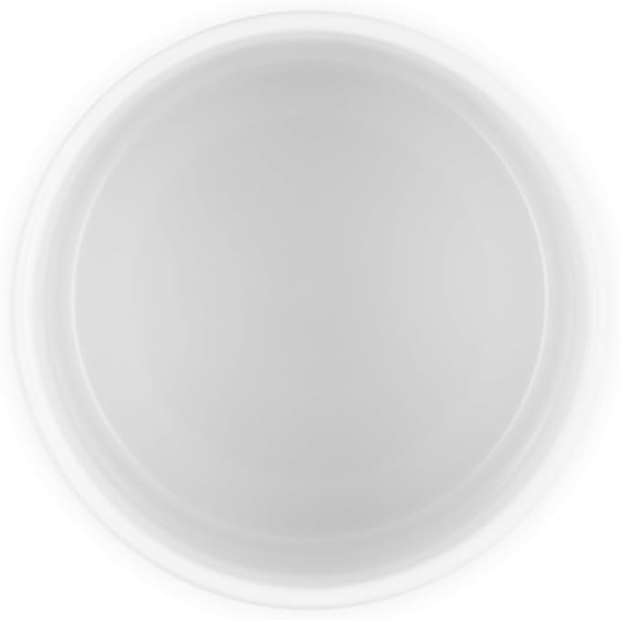 Le Creuset Stoneware Signature Straight Wall Utensil Crock, 1 qt., White