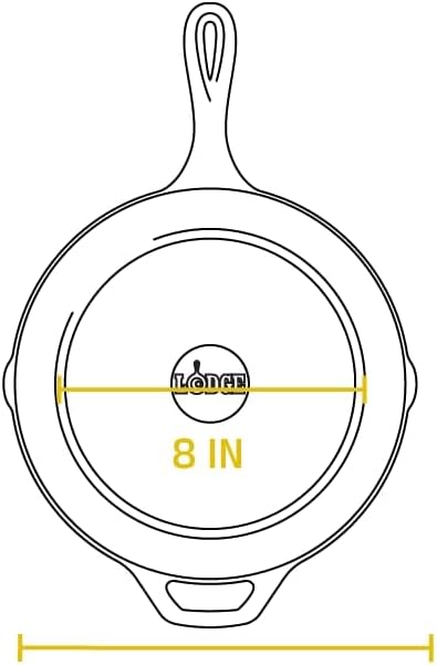Lodge Seasoned Cast Iron Skillet - PFAS-Free,Non-Toxic Cookware - Use with an Oven,Stove,Grill,or Campfire - Naturally Non-Stick & Oven Safe - 10.25 Inches,(Pack of 3)