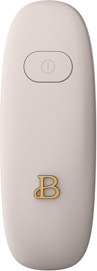 Beautiful Automatic Battery Powered Electric Can Opener- Hands Free Smooth Edge for Seniors with Arthritis - One Touch Auto Can Opener with Magnetic Lid Lift (Porcini-Taupe)