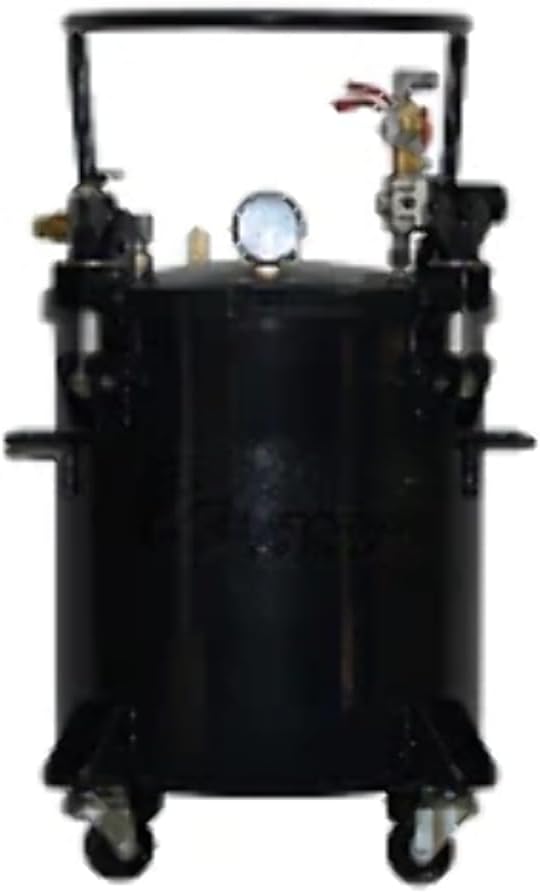 California Air Tools CAT-365C 5 gallon Pressure Pot for Epoxy Resin Casting, Coated Steel Tank, Portable