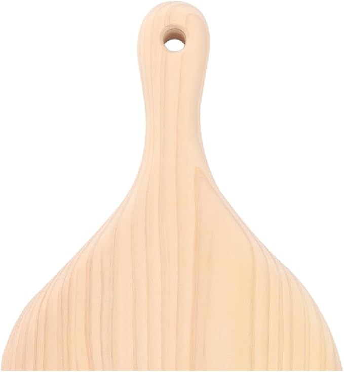 Hinoki Cypress Reversible Wood Cutting Board, 17.2" x 8" x1", Chopping Board, Bread and Cheese Board, Serving Board, Solid Single Piece, No Joint, No Glue