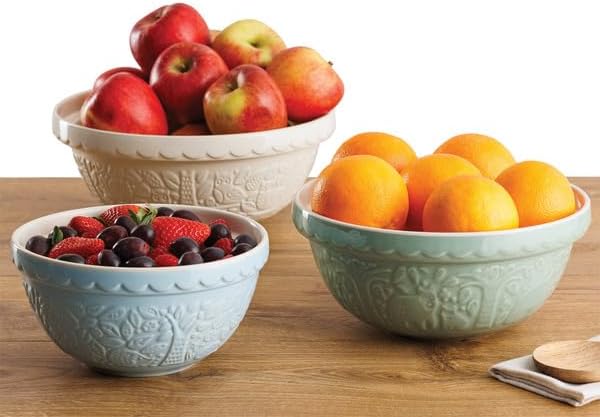 In The Forest 3-Piece Mixing Bowl Set by Mason Cash