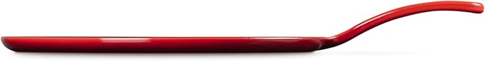 Le Creuset Enameled Cast Iron Traditional Round Crepe Pan, 10.25", Cerise