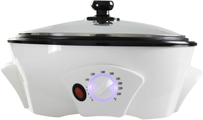 Household Coffee Bean Roasting Baking Machine,110v 800w Electric Roaster, Honeycomb Pot Bottom/Different Temperatures (32-464℉), For Beginners And Coffee Enthusiasts,Capacity 500g/1.1lbs.