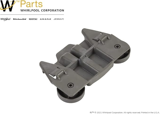 Whirlpool WPW10195417 OEM Dishwasher Dishrack Roller