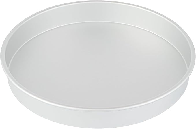 Restaurantware-Met Lux 14 x 2 Inch Straight-Sided Baking Tin, 1 Round Cake Pan - Oven-Ready, Freezable, Anodized Aluminum Round Baking Pan, Greaseproof, For Layer Birthday Cake