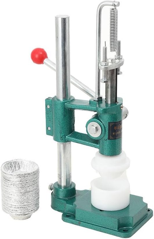 Manual Egg Tart Pressing Machine, Manual Egg Tart Making Machine, Commercial Custard Tart Shell Mold, Hand Press Making for Home Use,Cake Shop