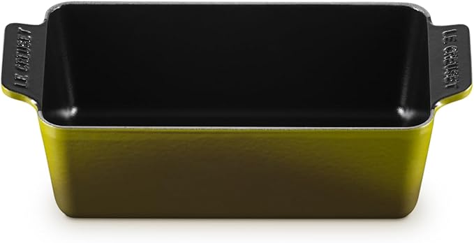 Le Creuset Enameled Cast Iron Signature Loaf Pan, 9”., Olive
