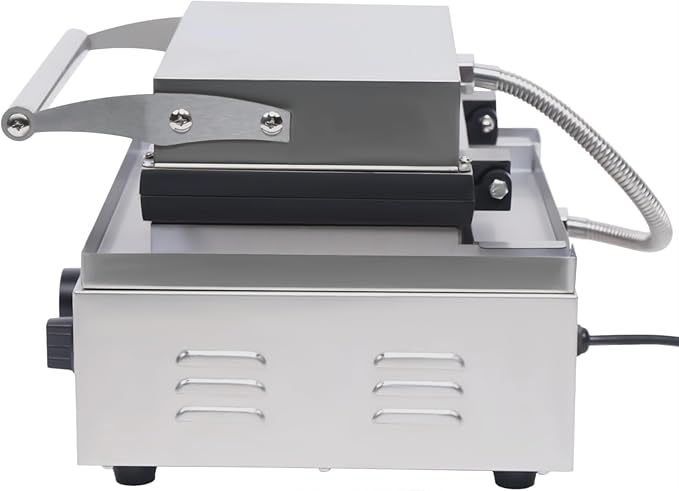 Donut Maker, Commercial Large Capacity Nonstick Electric Mini Doughnut Donut Machine, 1550w 12 Hole Professional Double-Sided Baking Waffle Donut Machine for Parties Cafes Tea Stores etc