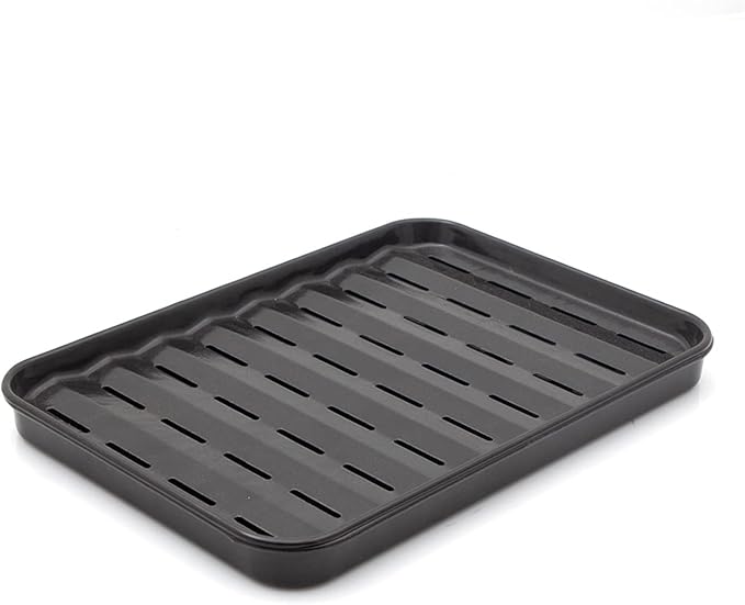 Nuwave Genuine Replacement Non-Stick Enamel Baking Pan & Broiler Rack, Guaranteed to Fit, Sold by Original Manufacturer, Compatible with Every Bravo XL Air Fryer Oven Models 20801,20802, 20811, 20850