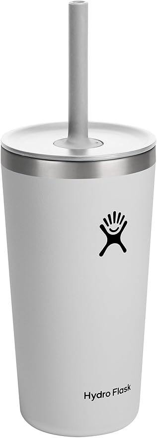 20 OZ All Around Tumbler Straw LID White