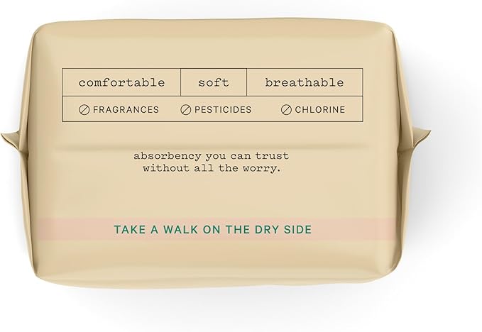 The Honey Pot Company - Incontinence Pads for Women - 80ct - Non-Herbal Panty Liners - Bladder Leak Control - Organic Cotton Cover & Ultra-Absorbent Pulp Core - Feminine Care
