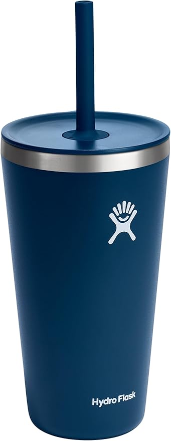 28 OZ All Around Tumbler Straw LID Indigo Blue