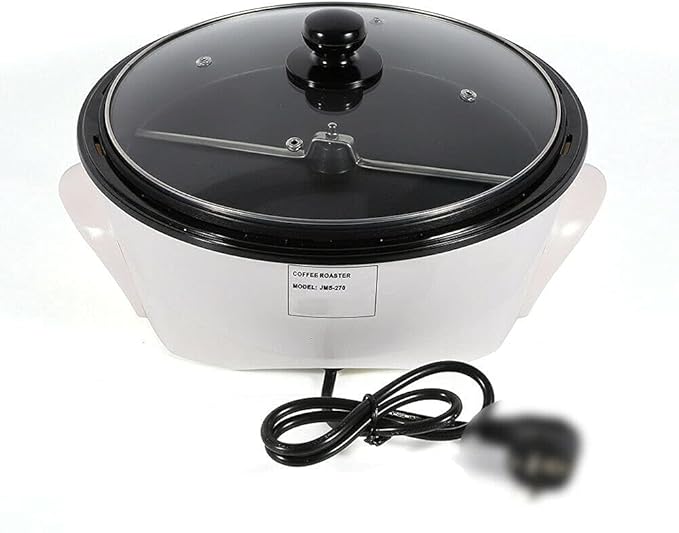 3.3lb Coffee Bean Roasting Baking Machine, Electric Coffee Roaster Nut Peanut Cashew Baking Machine Home Cafe DIY Kitchen Tool For Cafes Club Home Use Bean Baker 1200W