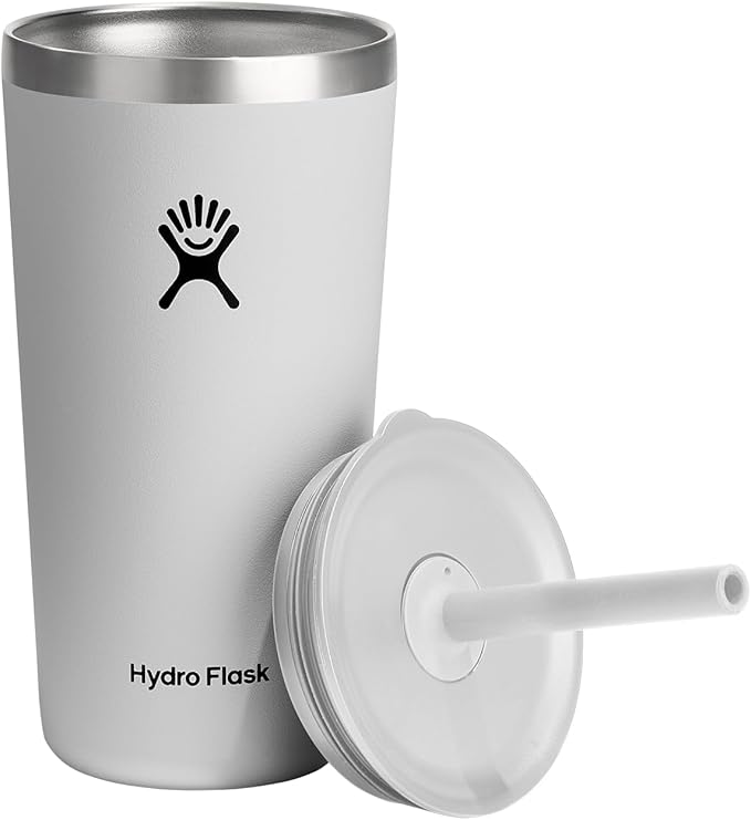 20 OZ All Around Tumbler Straw LID White