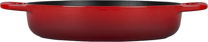 Le Creuset Signature Cast Iron Everyday Pan, 11", Cerise