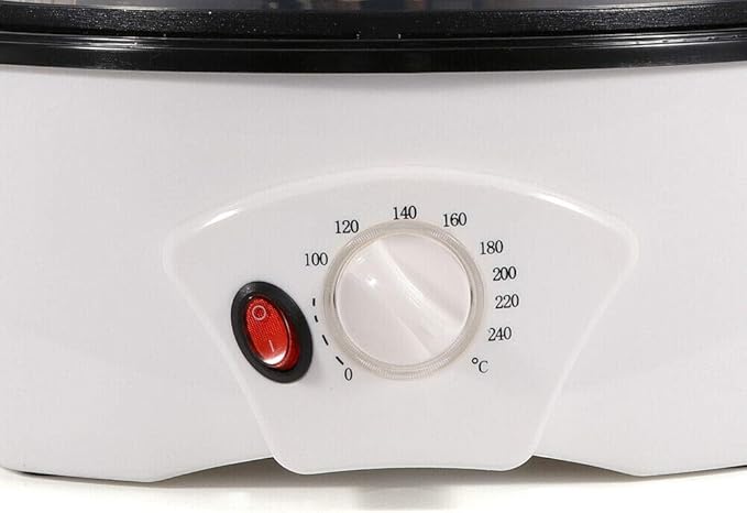 3.3lb Coffee Bean Roasting Baking Machine, Electric Coffee Roaster Nut Peanut Cashew Baking Machine Home Cafe DIY Kitchen Tool For Cafes Club Home Use Bean Baker 1200W
