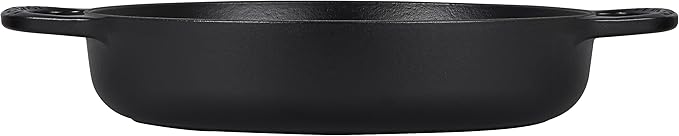 Le Creuset Signature Cast Iron Everyday Pan, 11", Licorice