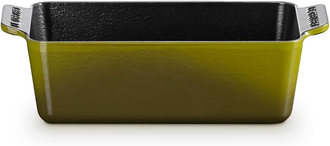 Le Creuset Enameled Cast Iron Signature Loaf Pan, 9”., Olive