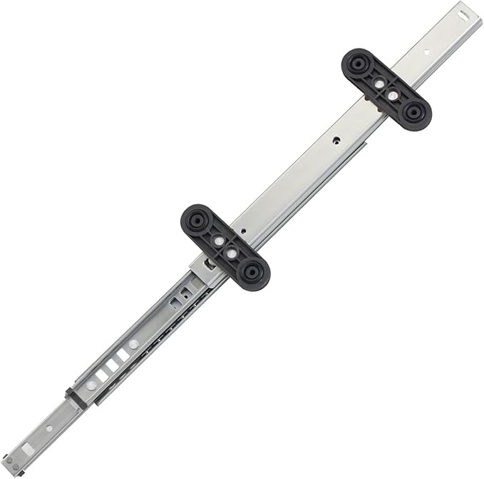 W11259785 Dishwasher Upper Dishrack Slide Track Replacement for Whirlpool Dishwasher Rail Track replace Fits WPW10546503 Dishwasher Upper Rack Track W11259785 (Left Slide)