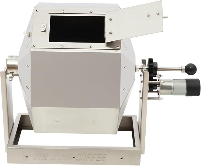 Commercial Coffee Bean Roaster,3.83Gal Coffee Roaster Coffee Bean Baker,Stainless Steel CoffeeS BeanS Baking Machine Automatic Rotary for Home and Commercial Use