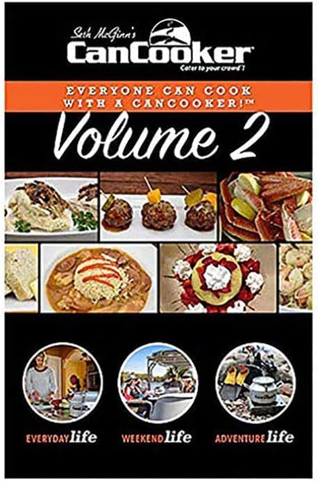 CanCooker Convection 4 Gallon Steam Cooker Bundle with 100-Page Recipe Cookbook – Durable Anodized Aluminum, Multi-Heat Source Compatible, Fast & Healthy Cooking