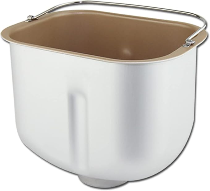 Bread Machine Baking Bucket Bread Plate Household Bread Baking Pan Bread Machine Parts (rectangle（2LB）)