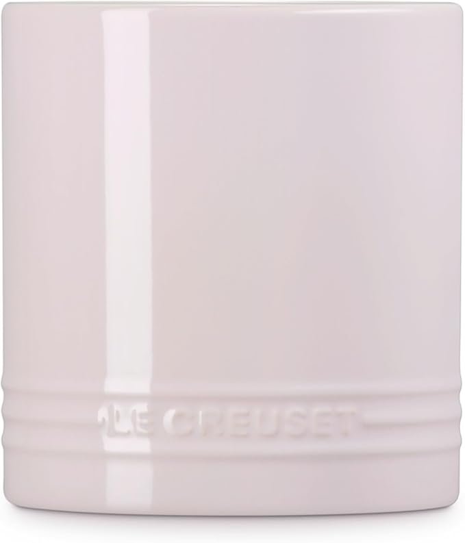 Le Creuset Stoneware Signature Straight Wall Utensil Crock, 1 qt., Shallot